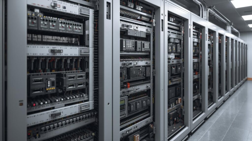 what is plc with panels & controller racks